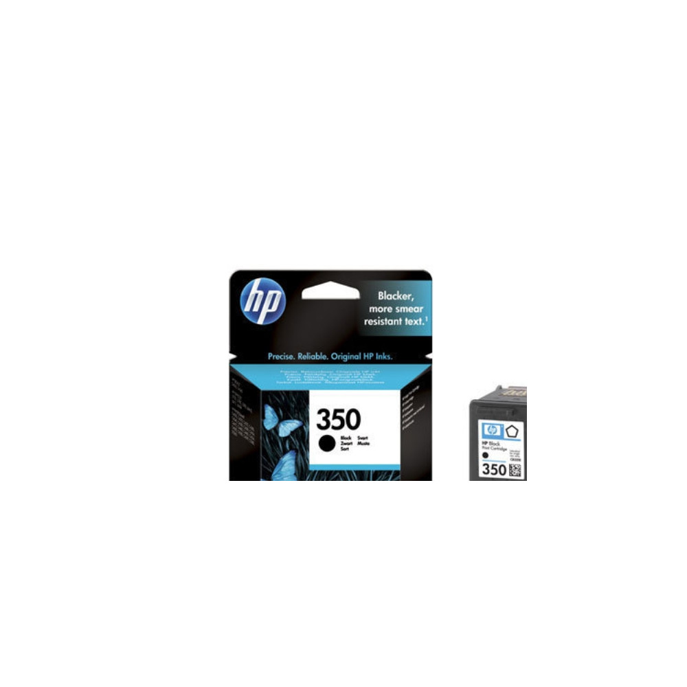 Produktbild för HP 350 - svart - original - bläckpatron