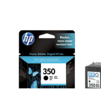 Produktbild för HP 350 - svart - original - bläckpatron