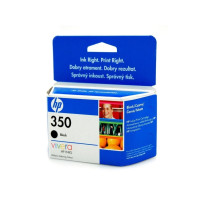 Produktbild för HP 350 - svart - original - bläckpatron