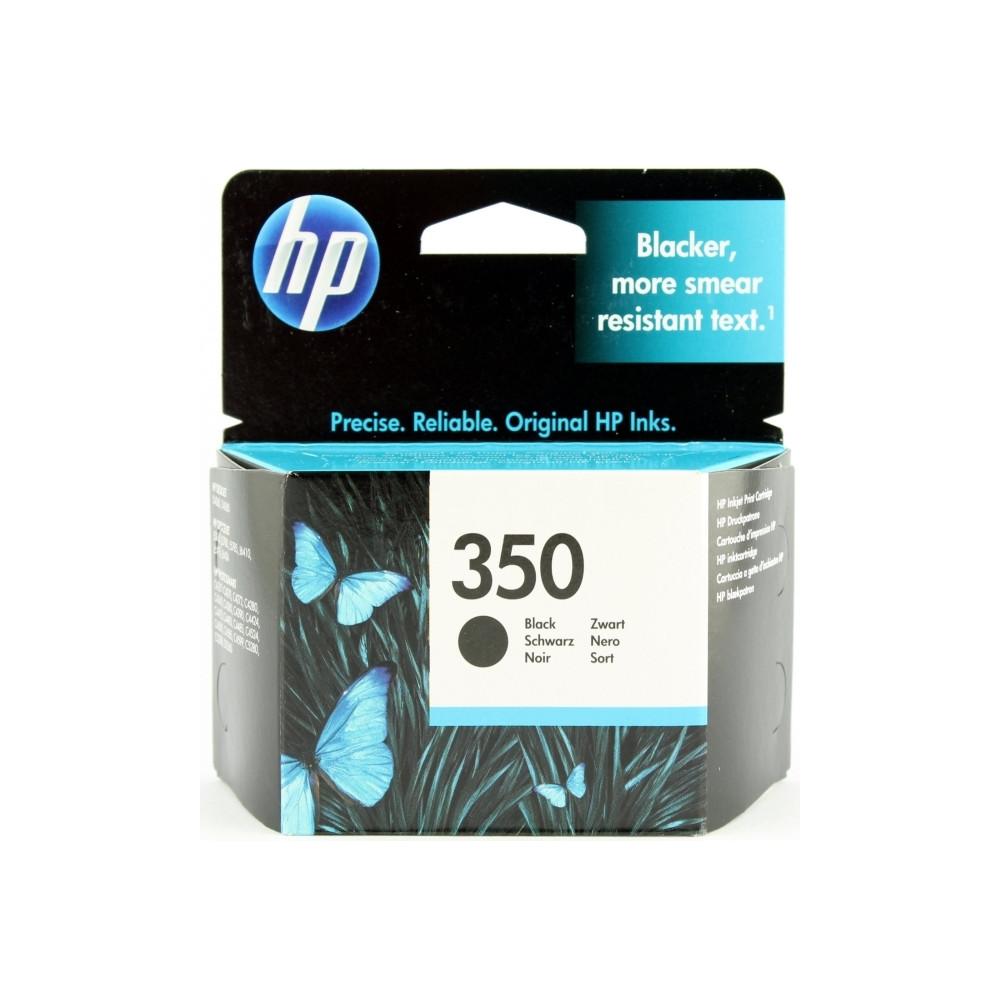 Produktbild för HP 350 - svart - original - bläckpatron