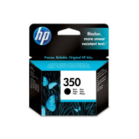 Produktbild för HP 350 - svart - original - bläckpatron