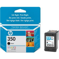 Produktbild för HP 350 - svart - original - bläckpatron