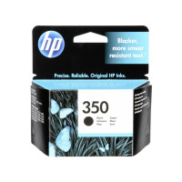 Produktbild för HP 350 - svart - original - bläckpatron