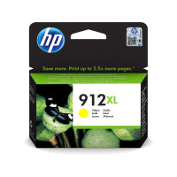 Produktbild för HP 912XL - Lång livslängd - gul - original - bläckpatron