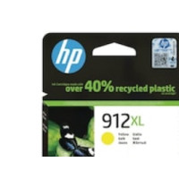 Produktbild för HP 912XL - Lång livslängd - gul - original - bläckpatron