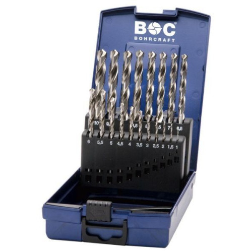 Bohrcraft Bohrcraft spiralborrsats KG13 DIN 338 HSS-G 1-13,0 mm 25 del...