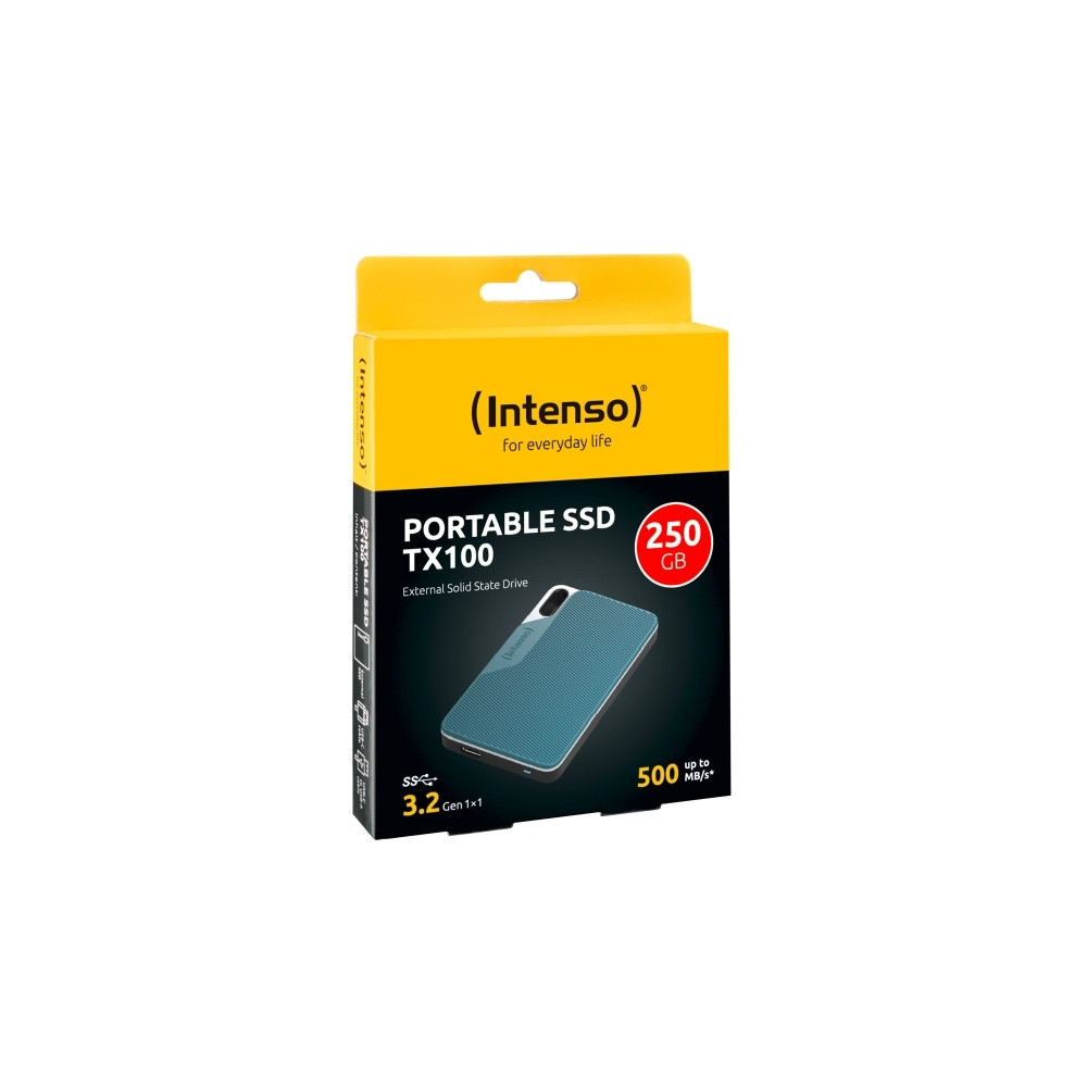 Produktbild för Intenso TX100 - SSD - 250 GB - USB 3.2 Gen 1x1
