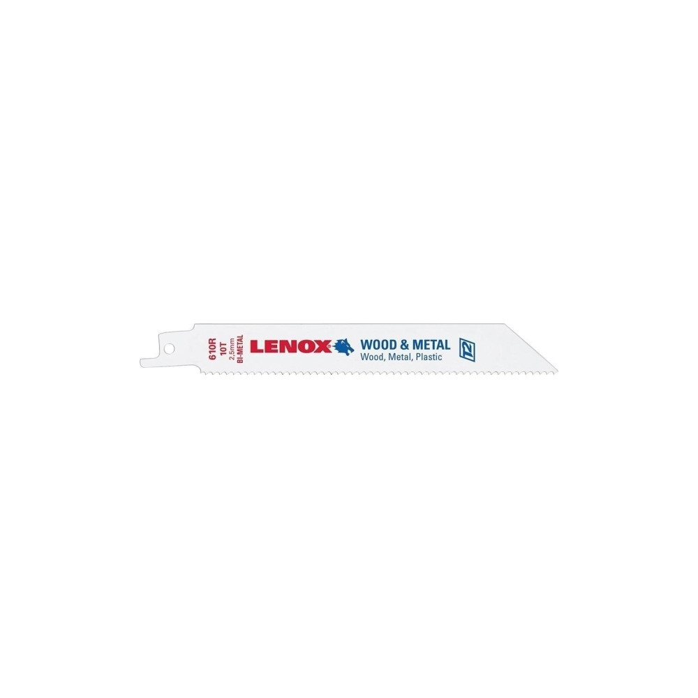 Produktbild för Lenox sticksågblad 152 mm