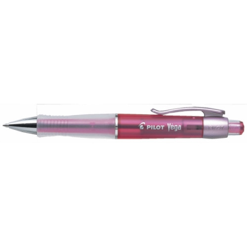 PILOT Kulpenna Pilot Vega påfyllningsbar, 1 mm, blått bläck, rosa,...