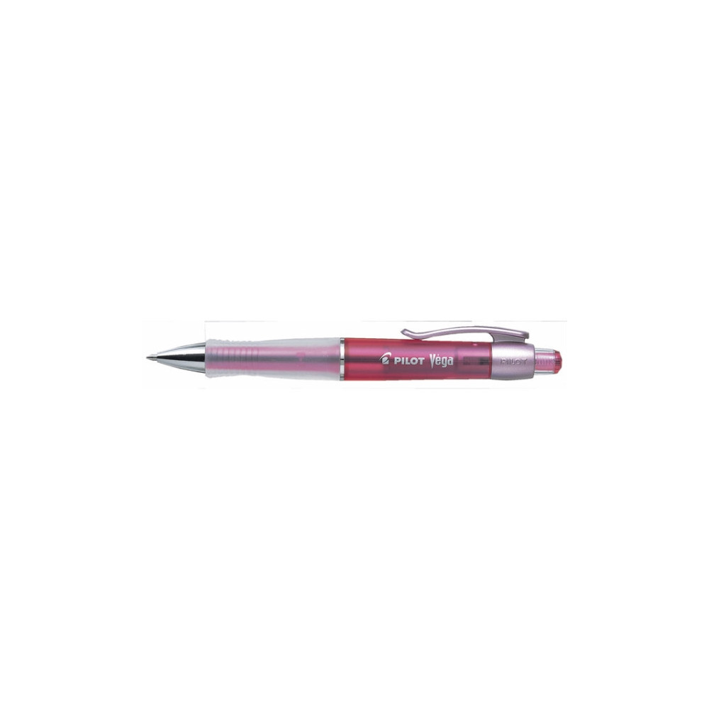 Produktbild för Kulpenna Pilot Vega påfyllningsbar, 1 mm, blått bläck, rosa,...