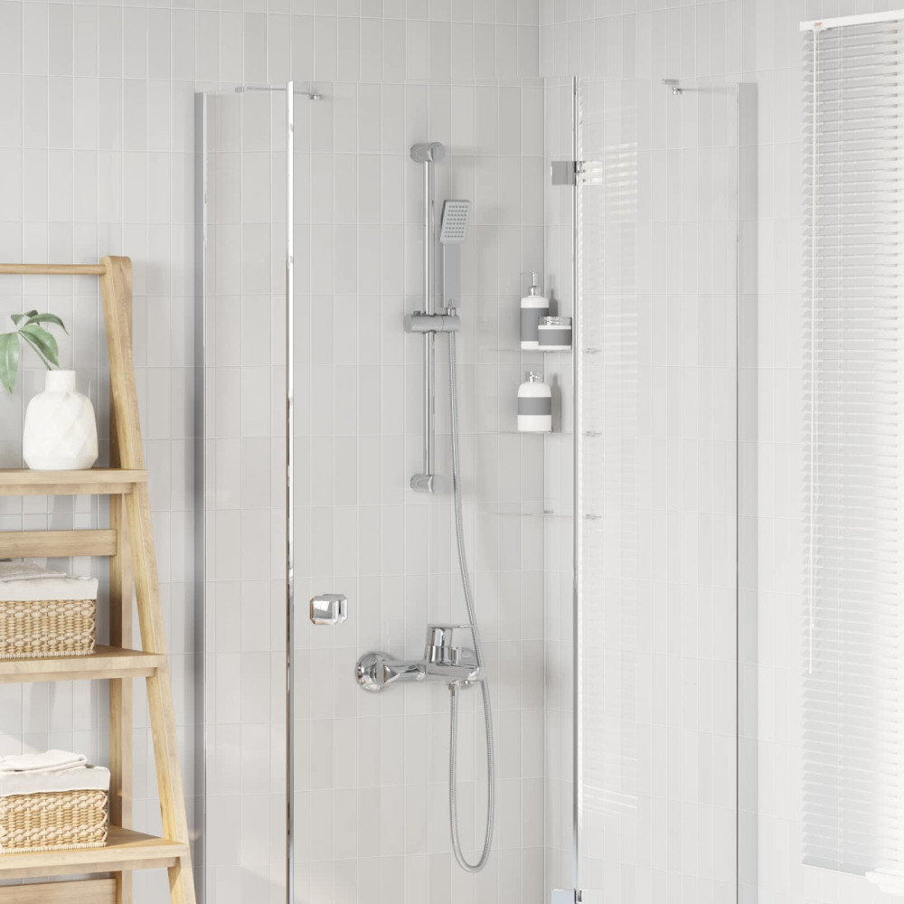 Produktbild för Duschsystemset Krom 70 cm Rostfritt stål
