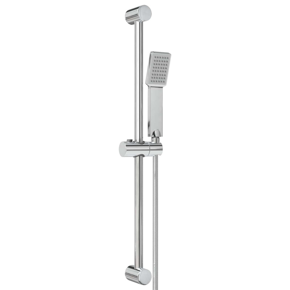 Produktbild för Duschsystemset Krom 70 cm Rostfritt stål