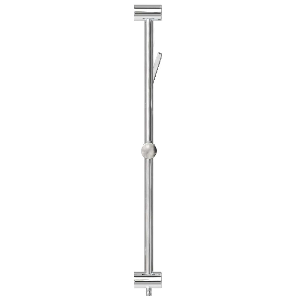 Produktbild för Duschsystemset Krom 70 cm Rostfritt stål