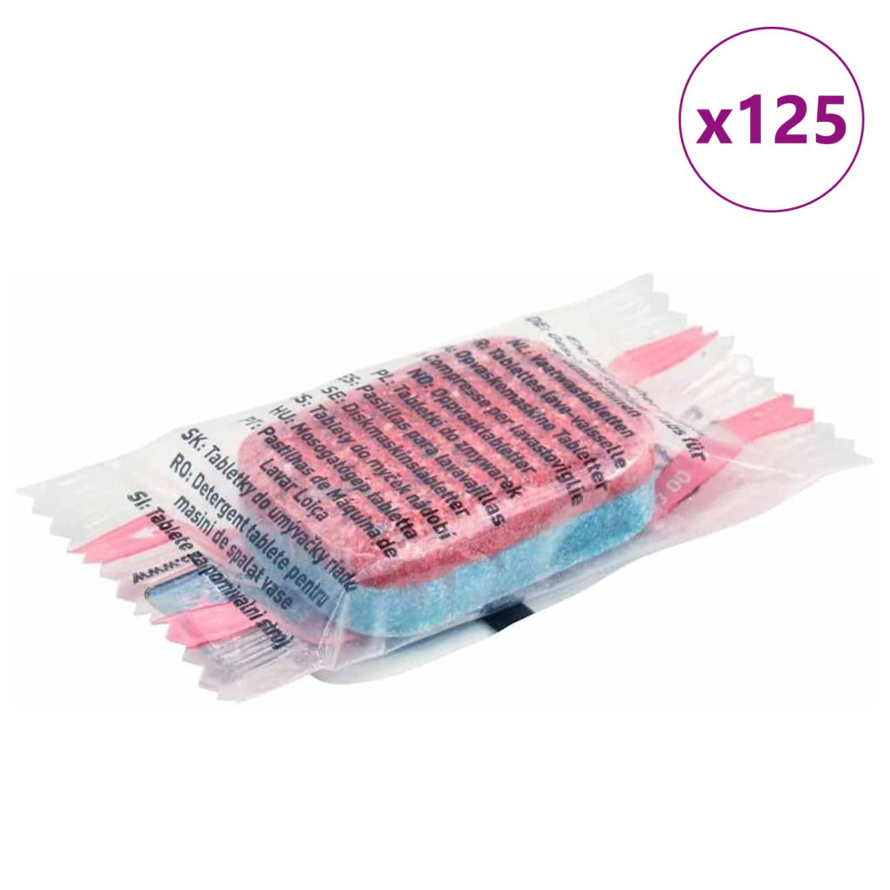 Produktbild för Diskmaskinstabletter 125 pcs