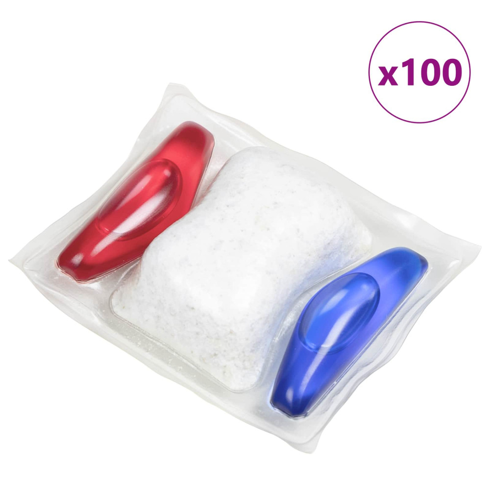 Produktbild för Allt-I-Ett Diskmaskinskapslar 100 pcs