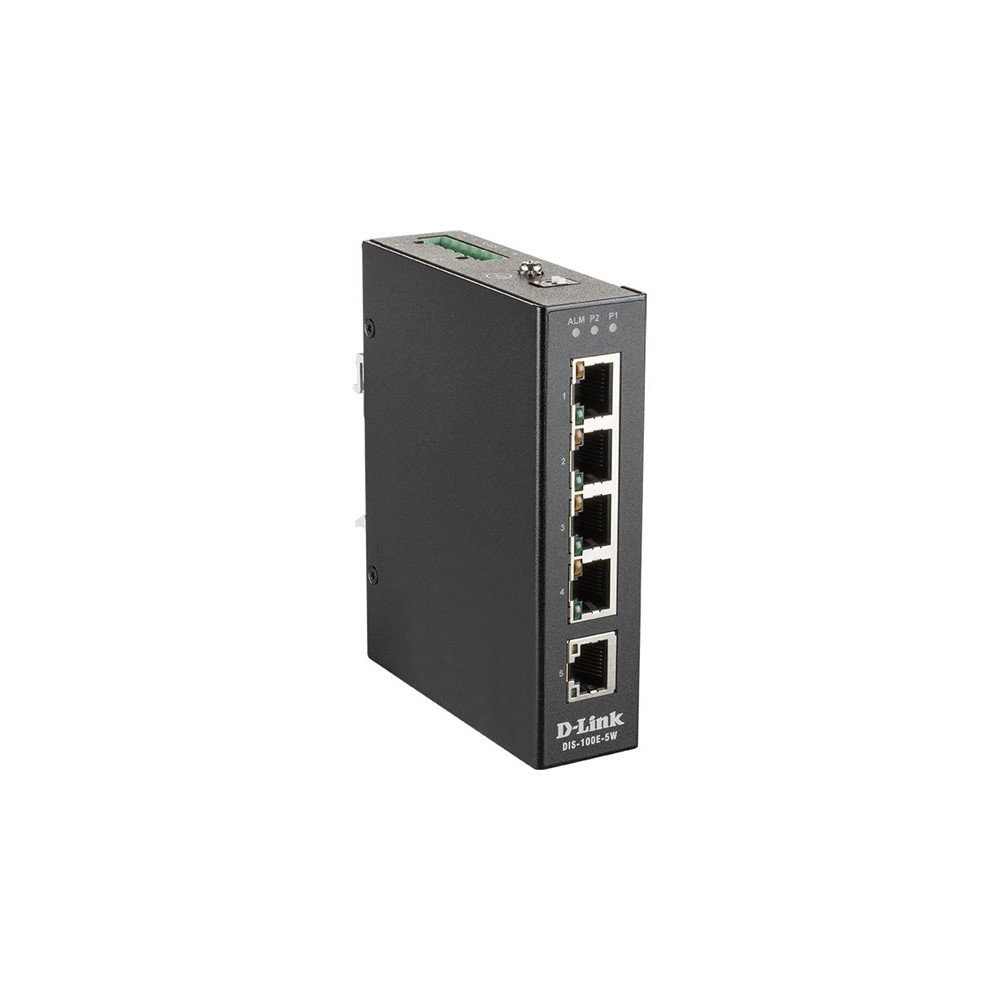 Produktbild för D-Link DIS 100E-5W - switch - 5 portar - ohanterad