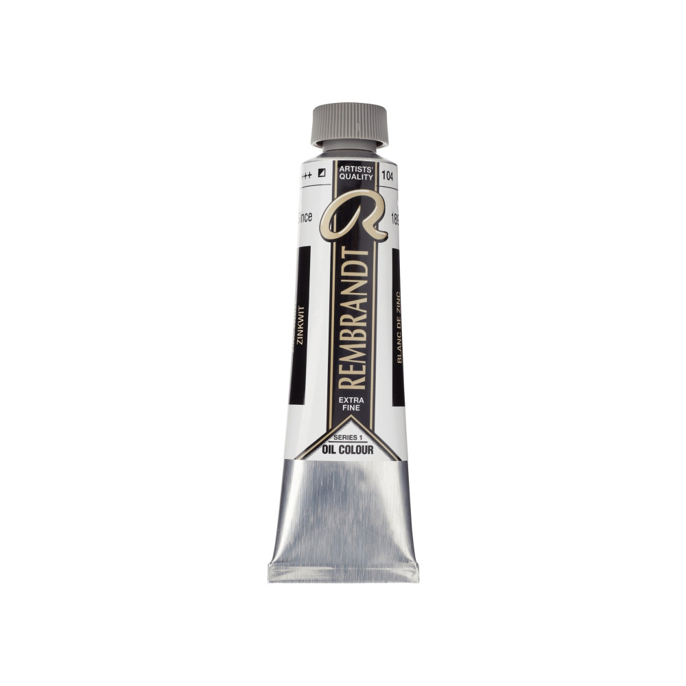 Produktbild för Schjerning Rembrandt oljefärg tub Zinc White (Safflower Oil)...