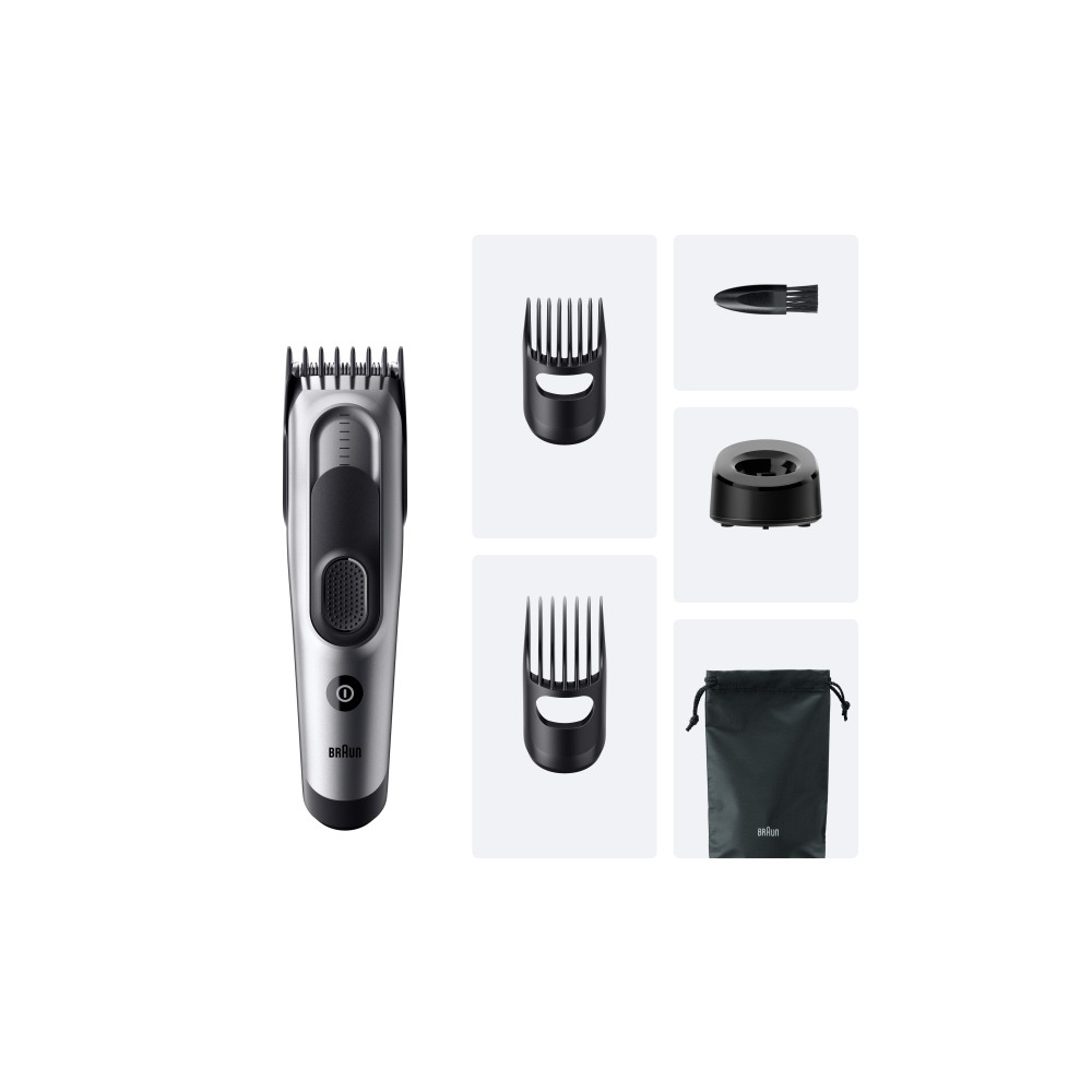 Produktbild för Braun Series 7 HC7590 - hårtrimmare - rymdgrå