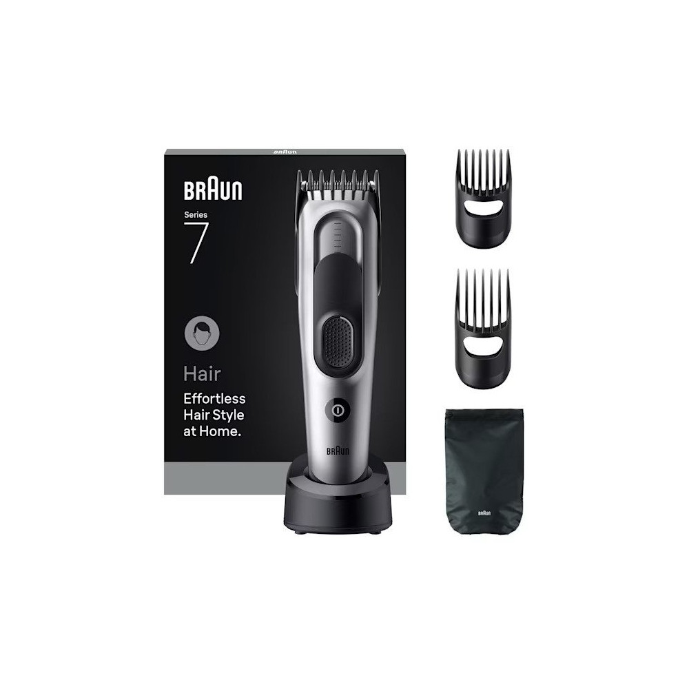 Produktbild för Braun Series 7 HC7590 - hårtrimmare - rymdgrå
