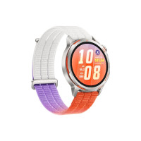 Produktbild för Huawei Watch GT Runner 2 - flygplansklassad titanlegering - sportklocka med rem - dawn orange