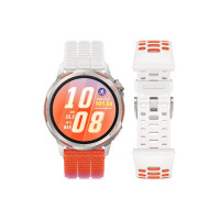 Produktbild för Huawei Watch GT Runner 2 - flygplansklassad titanlegering - sportklocka med rem - dawn orange