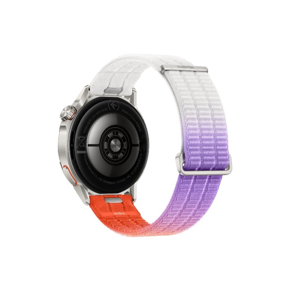 Produktbild för Huawei Watch GT Runner 2 - flygplansklassad titanlegering - sportklocka med rem - dawn orange
