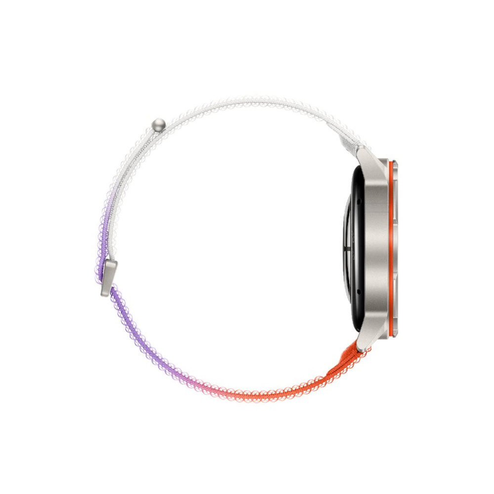 Produktbild för Huawei Watch GT Runner 2 - flygplansklassad titanlegering - sportklocka med rem - dawn orange