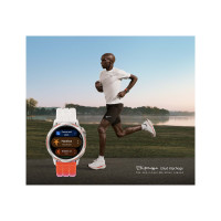 Produktbild för Huawei Watch GT Runner 2 - flygplansklassad titanlegering - sportklocka med rem - dawn orange