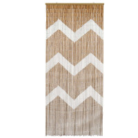 Produktbild för Insektsdörrgardin flerfärgad 200 x 90 cm Bambu
