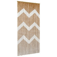 Produktbild för Insektsdörrgardin flerfärgad 200 x 100 cm Bambu