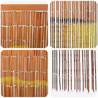 Produktbild för Insektsdörrgardin flerfärgad 200 x 100 cm Bambu
