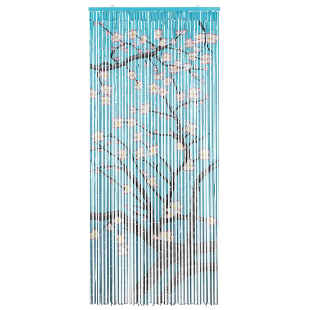 Produktbild för Insektsdörrgardin flerfärgad 200 x 90 cm Bambu