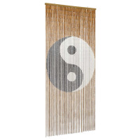 Produktbild för Insektsdörrgardin flerfärgad 200 x 90 cm Bambu
