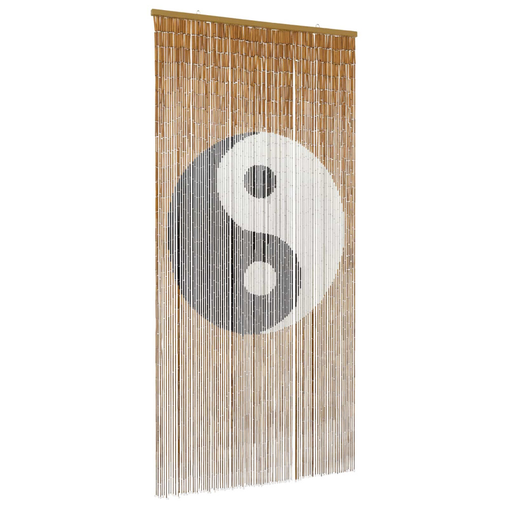 Produktbild för Insektsdörrgardin flerfärgad 200 x 100 cm Bambu