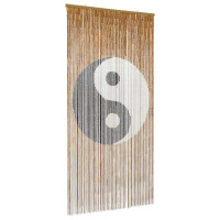 Produktbild för Insektsdörrgardin flerfärgad 200 x 100 cm Bambu