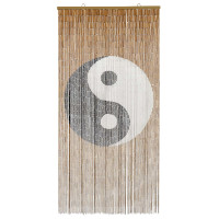 Produktbild för Insektsdörrgardin flerfärgad 200 x 100 cm Bambu