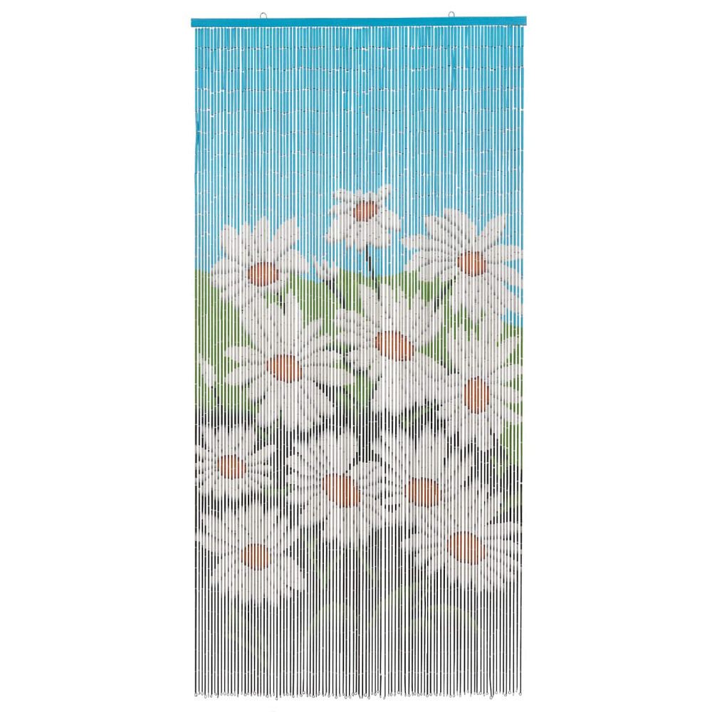 Produktbild för Insektsdörrgardin flerfärgad 200 x 100 cm Bambu