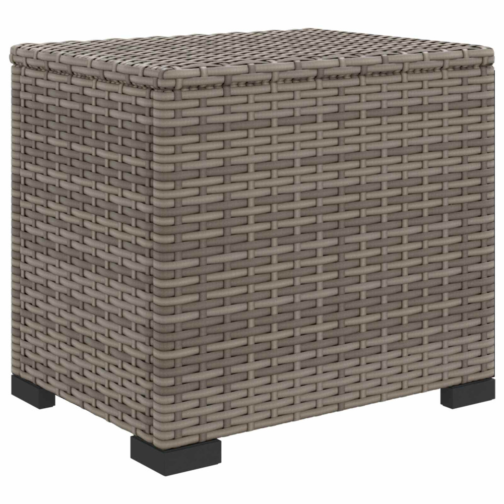 Produktbild för Trädgårdsfotpall med kudde 40 x 30 x 40 cm