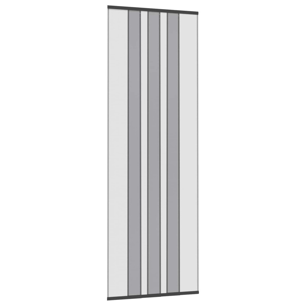Produktbild för Insektsdörr med nätgardin Svart 80 x 220 cm Polyester
