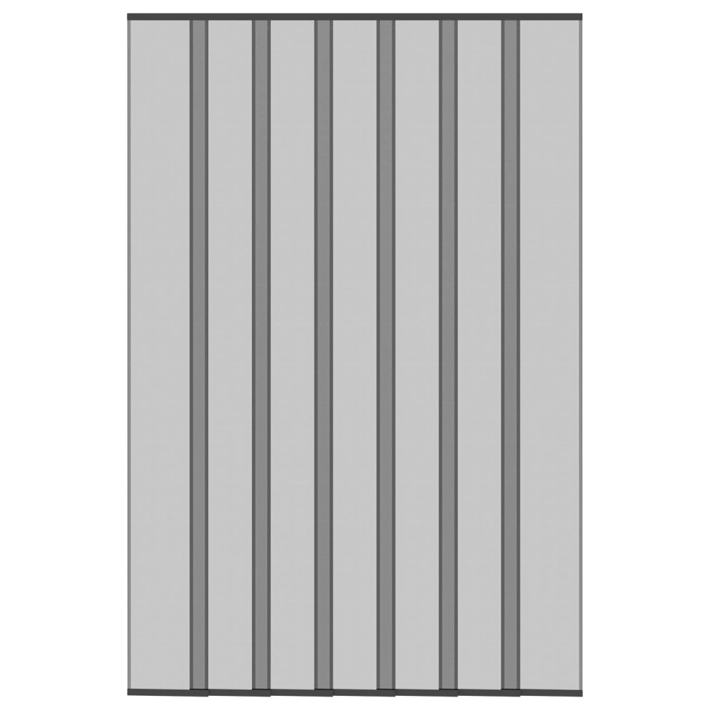 Produktbild för Insektsdörr med nätgardin Svart 160 x 240 cm Polyester