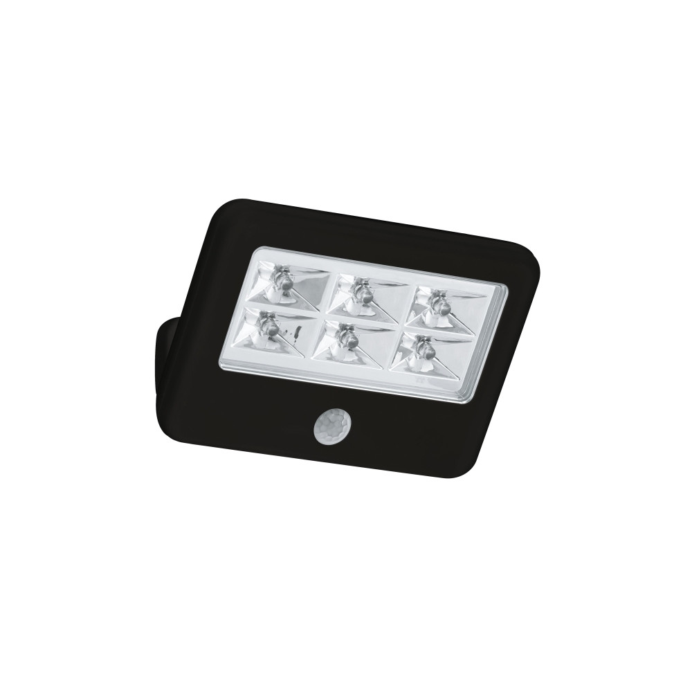 Produktbild för EGLO GAVELLO utomhus batteridriven vägglampa i svart med rör...