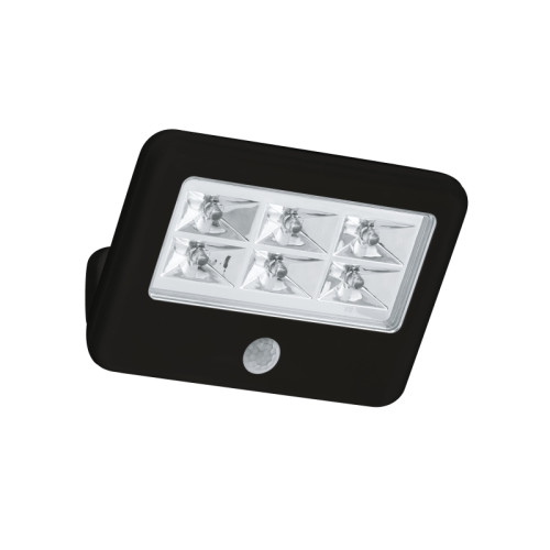 EGLO EGLO GAVELLO utomhus batteridriven vägglampa i svart med rör...