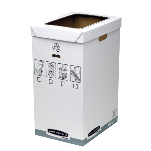 FELLOWES Papperskorg Fellowes R-kive återvinning 90 l, förpackning à...