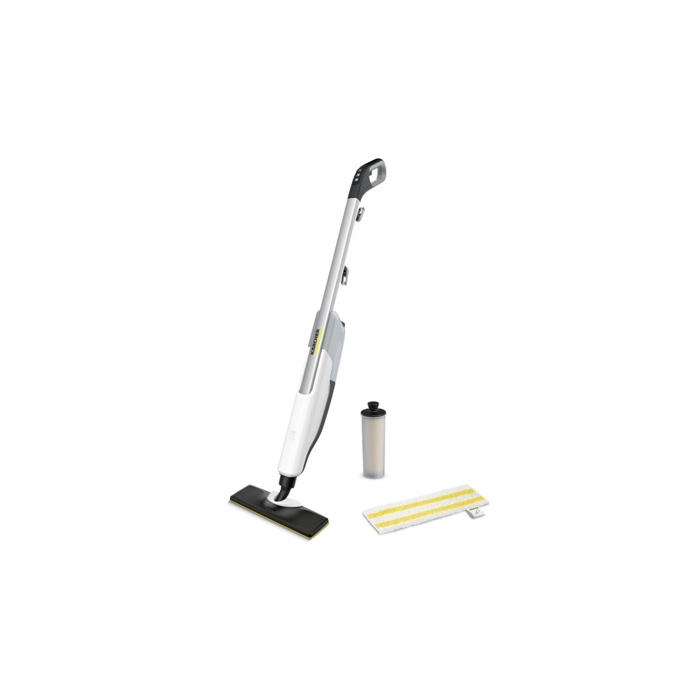 Produktbild för Kärcher SC 2 UPRIGHT, Ångmopp, 0,4 l, Svart, Vit, 5 m, 1600...
