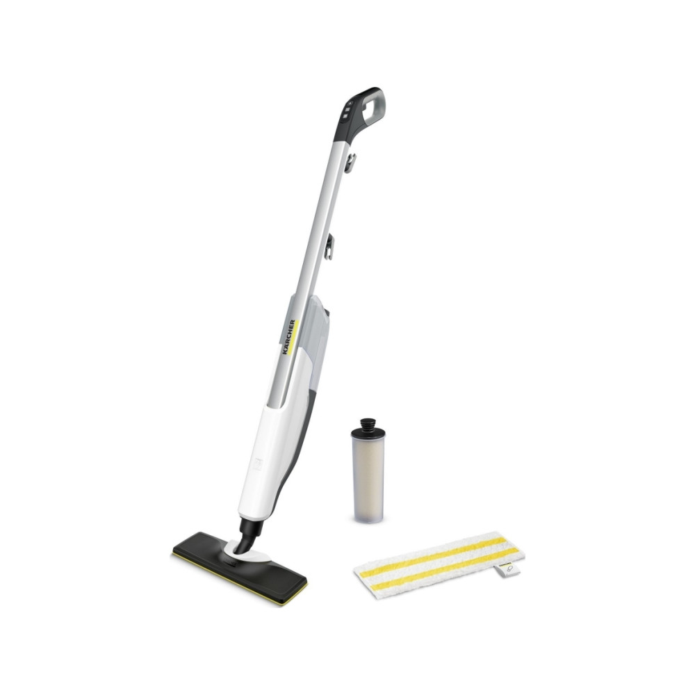 Produktbild för Kärcher SC 2 UPRIGHT, Ångmopp, 0,4 l, Svart, Vit, 5 m, 1600...