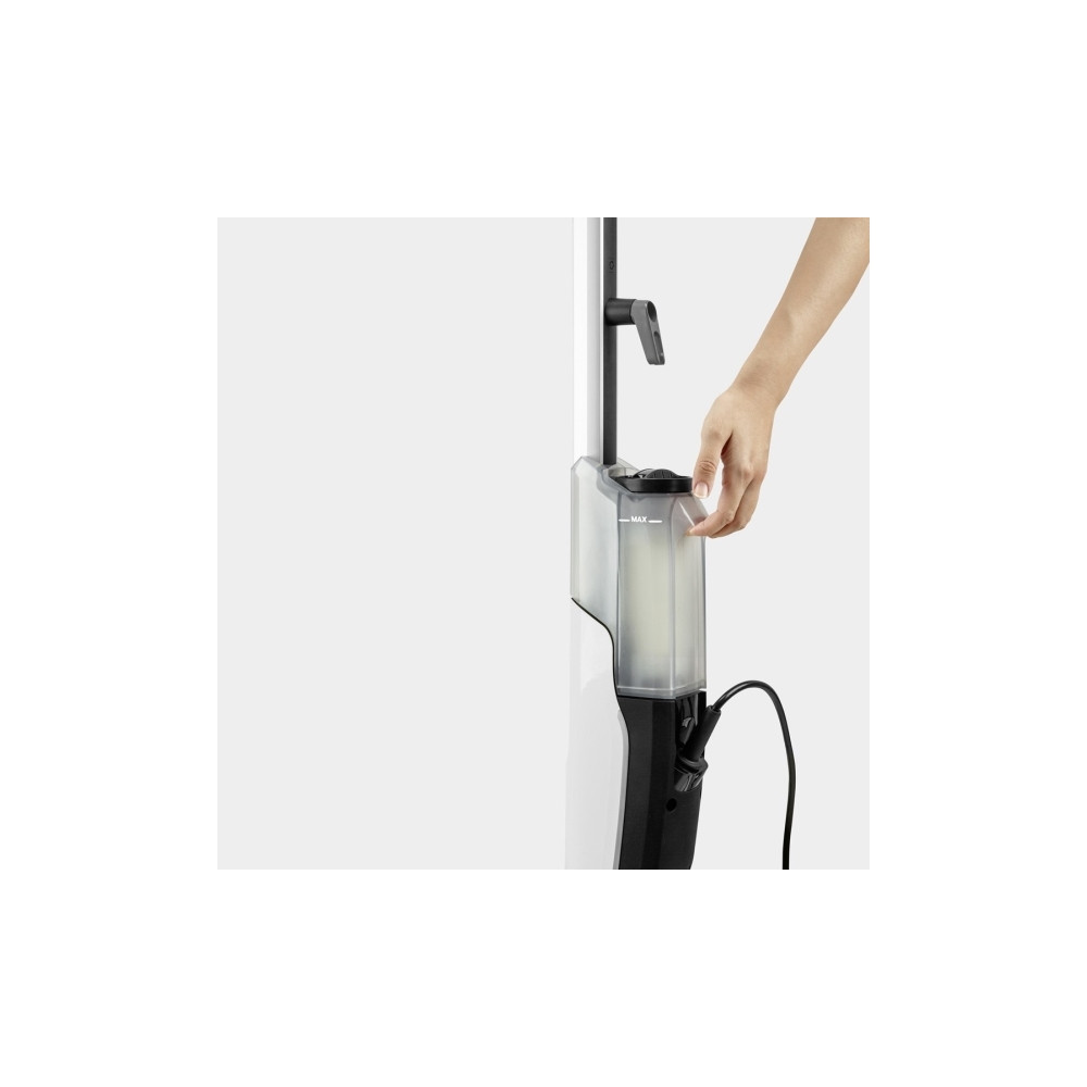 Produktbild för Kärcher SC 2 UPRIGHT, Ångmopp, 0,4 l, Svart, Vit, 5 m, 1600...