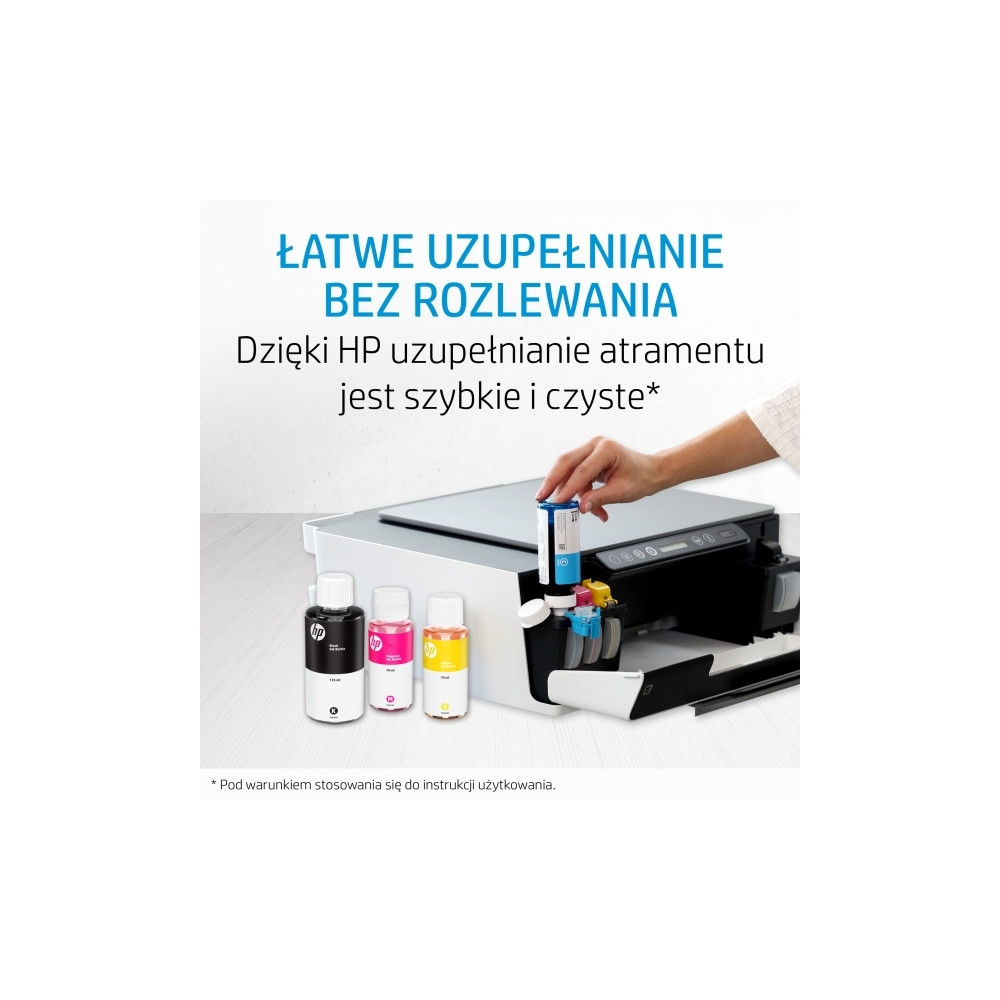 Produktbild för HP GT52 - gul - original - påfyllnadsbläck