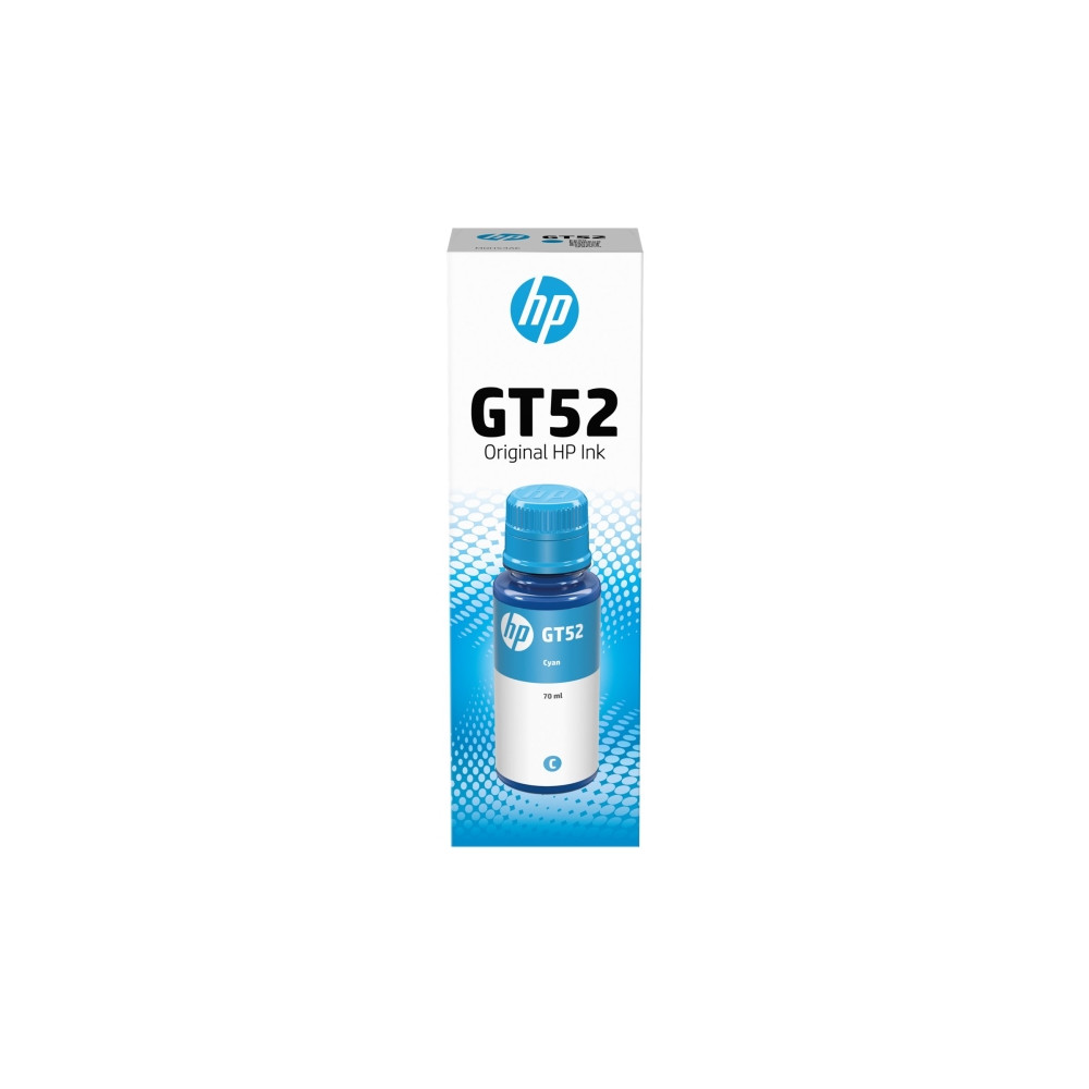 Produktbild för HP GT52 - cyan - original - påfyllnadsbläck