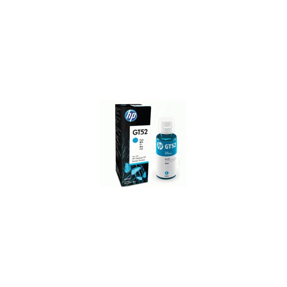 Produktbild för HP GT52 - cyan - original - påfyllnadsbläck