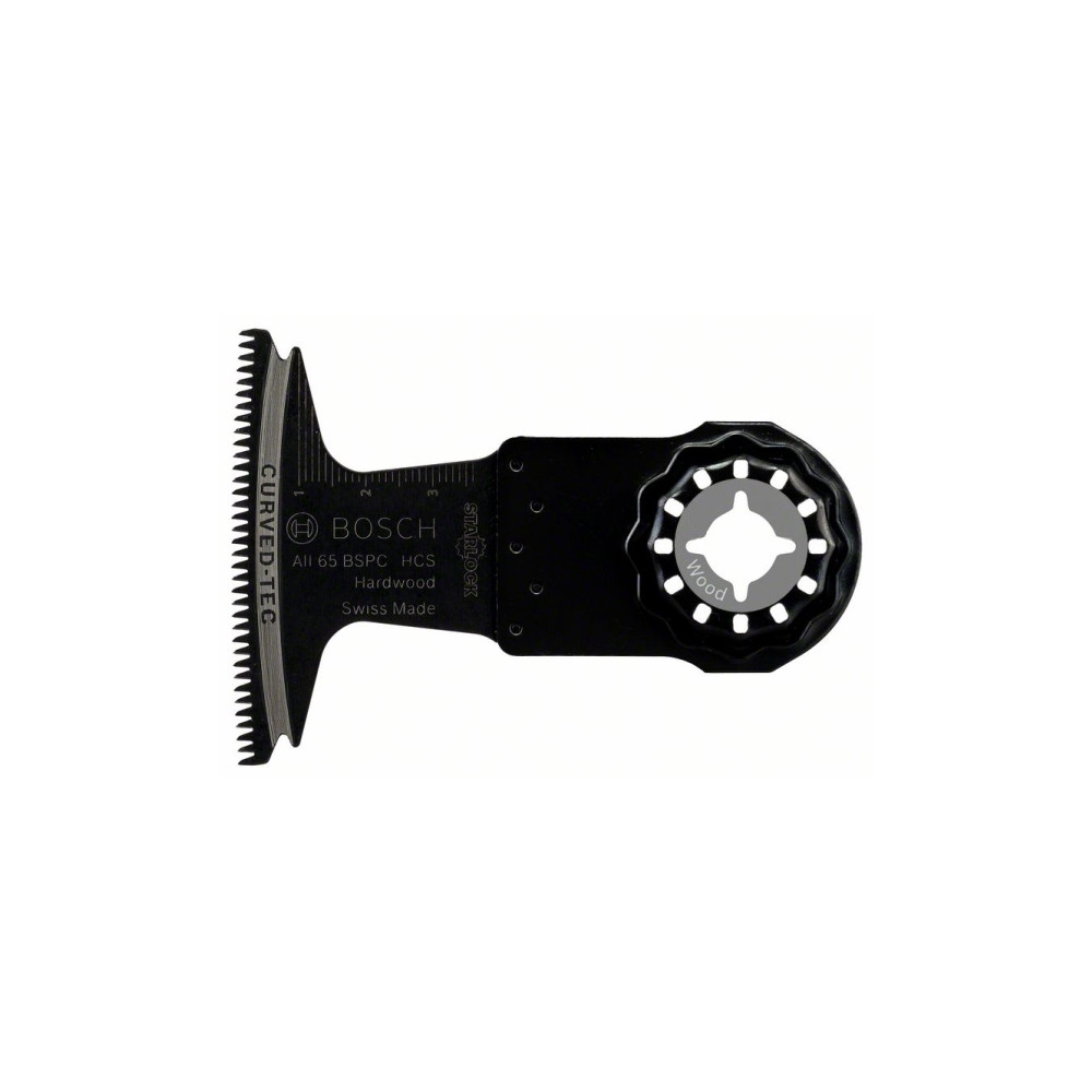 Produktbild för Bosch sticksågblad HCS AIZ260866235665 BSC hårt trä 40x65 mm...